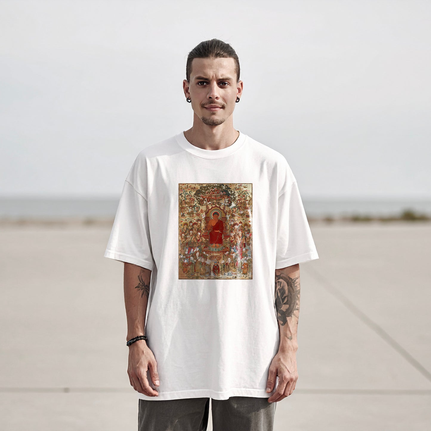 Shaka-Nyorai Preaching at Vulture Peak