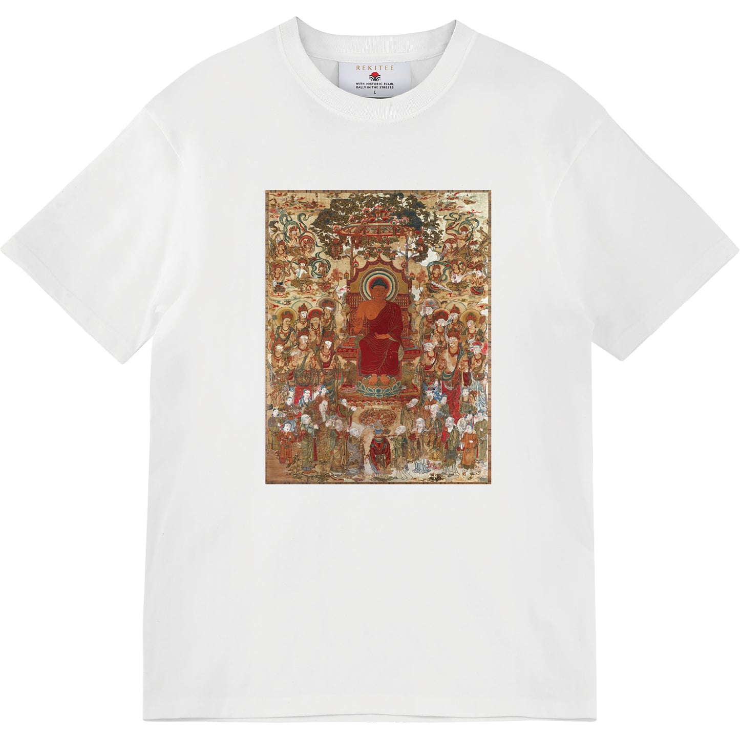 Shaka-Nyorai Preaching at Vulture Peak