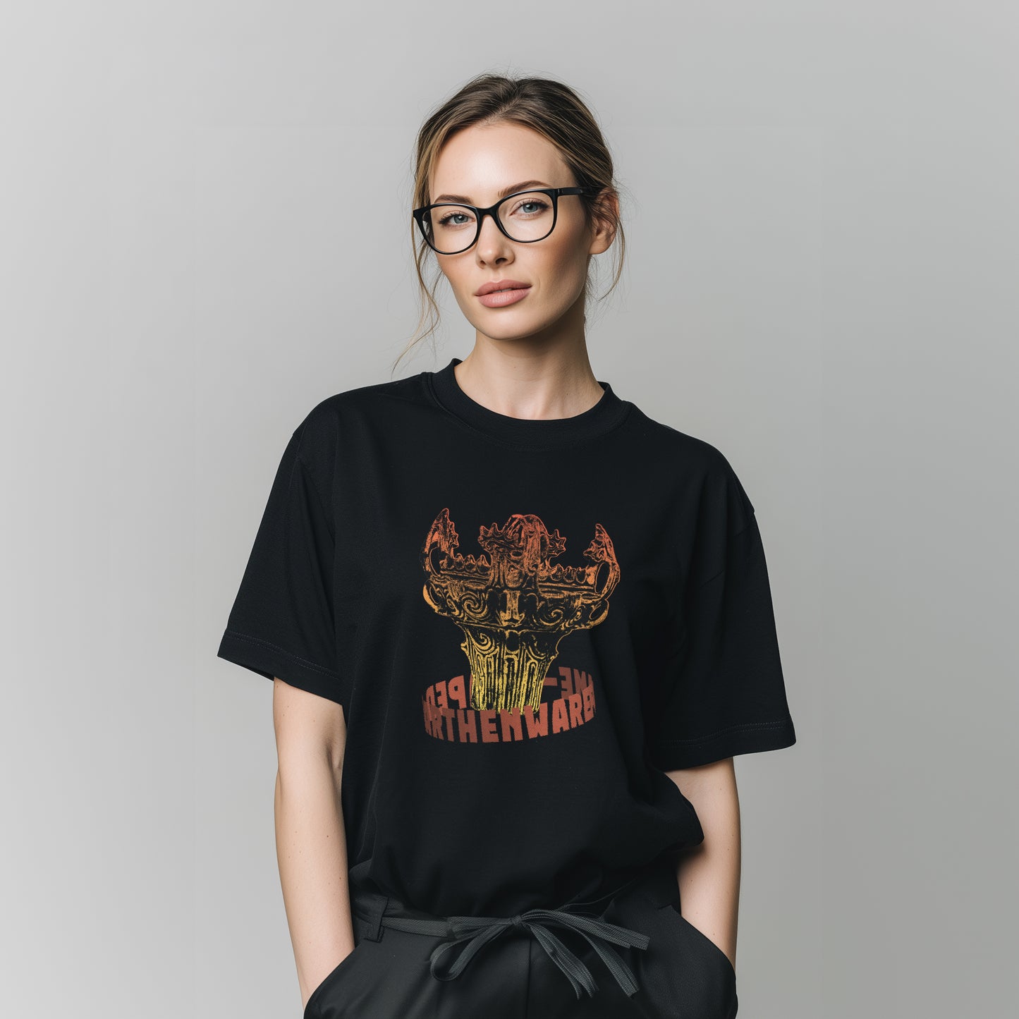 Flame–Shaped Earthenware
